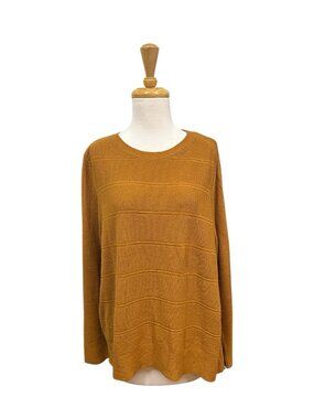 ISCHIKO Brown Knit Sweater Size 2 US Size Medium Wool Cashmere